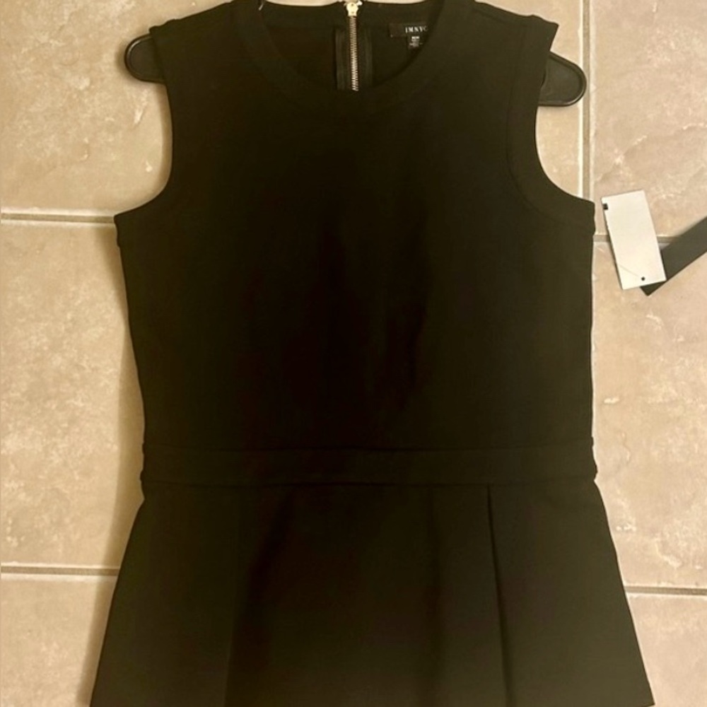 Elegant Black Sleeveless Top